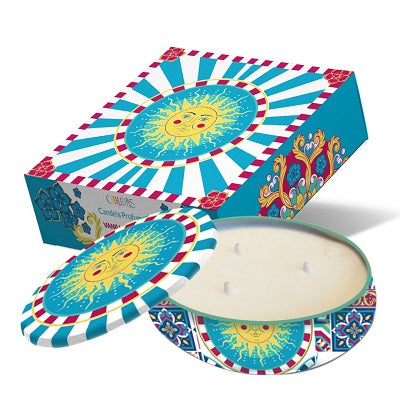 MAIOLICHE COLORS CANDLE VANILLA SUNSHINE VANILLA 400g