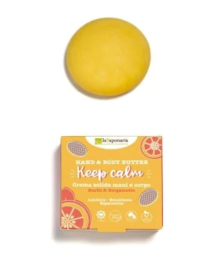 Solid hand and body cream KEEP CALM 80ml