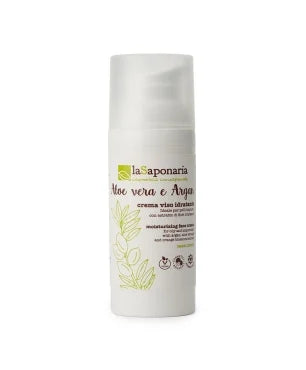 Moisturizing Face Cream - Aloe Vera and Argan 50ml