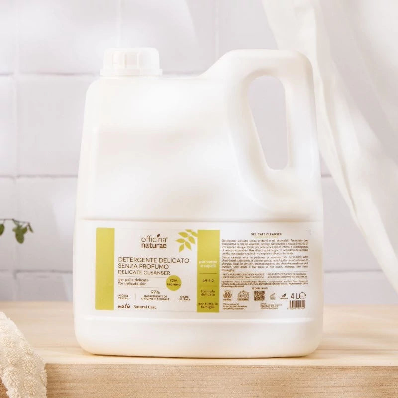 Detergente Delicato senza profumo - formato 4 litri