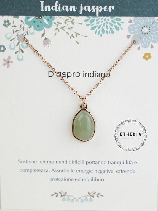 Collane Pietre dell'Anima diaspro indiano