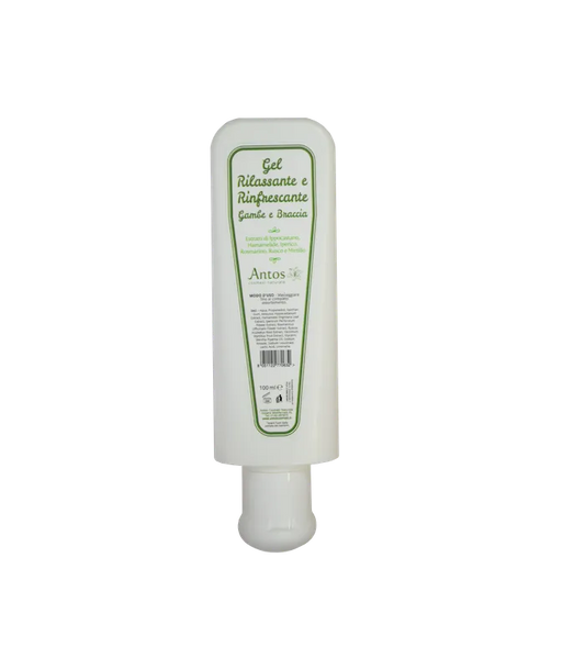 Relaxing refreshing gel for legs and arms