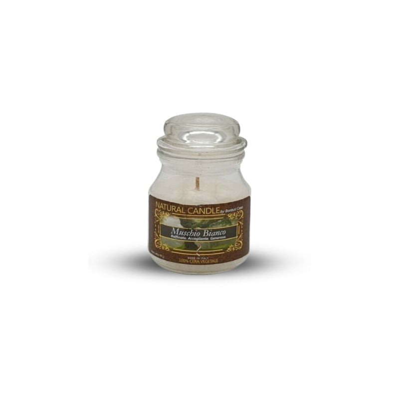 Candele Profumate muschio bianco 90g