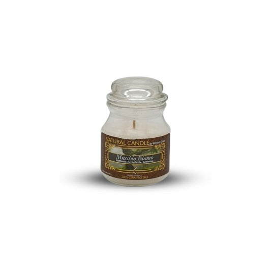 Candele Profumate muschio bianco 90g