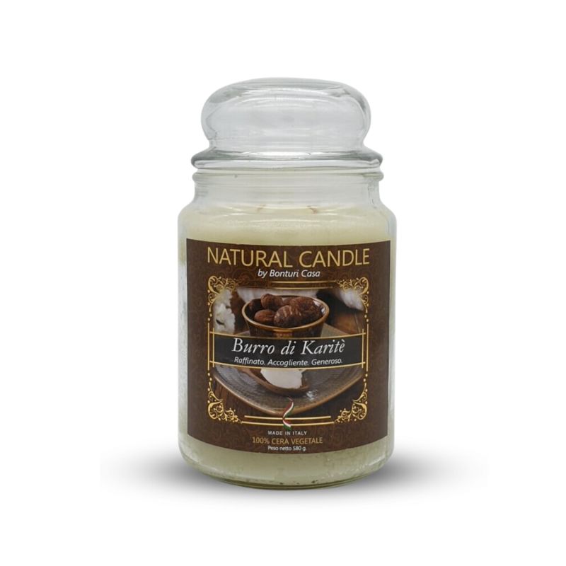 Candele Profumate burro di karitè 580g