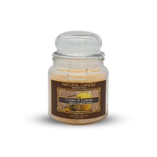 Candele Profumate crema di limone 380g