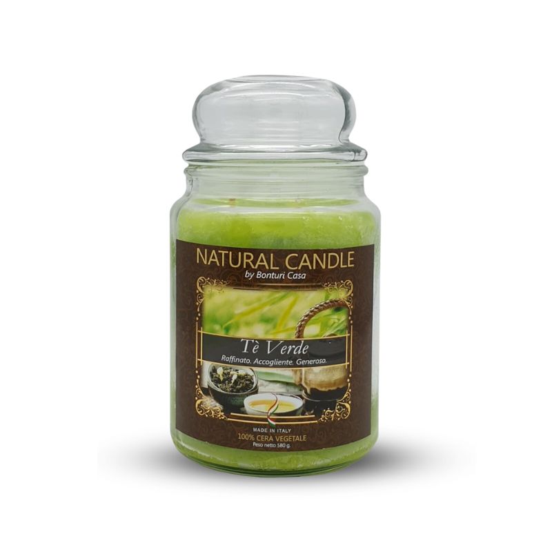 Candele Profumate te verde 580g