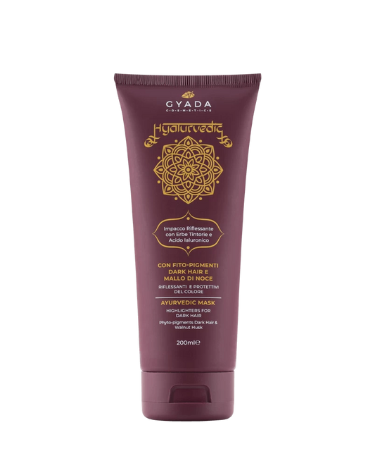 Impacco Ayurvedico Riflessante Capelli Castani -200ml