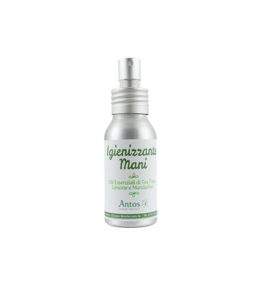 Natural hand sanitizer with tea tree