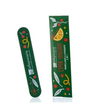 Limetta unghie 2 in 1 - Bosco d'inverno