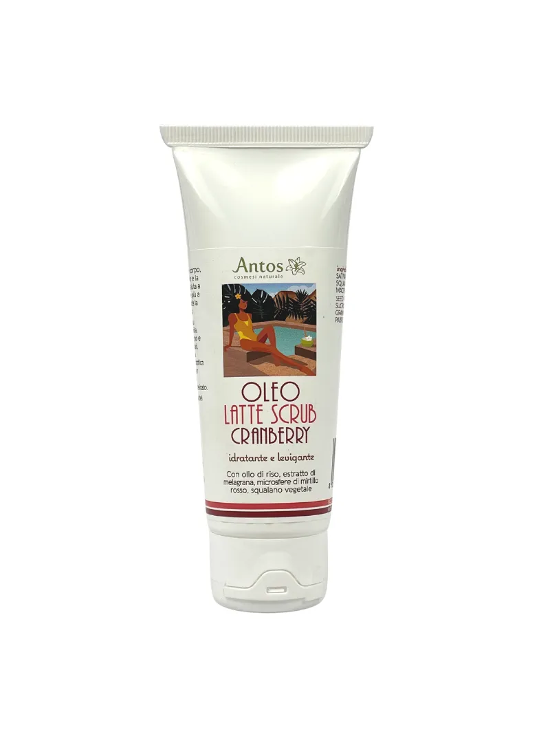 Oleo Latte Scrub Cranberries - Esfoliante nutriente