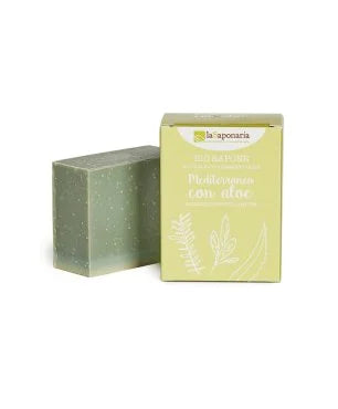 Mediterranean soap with aloe 100g