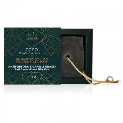 Shampoo Solido Uomo Antiforfora e Capelli Grassi N°02 50g