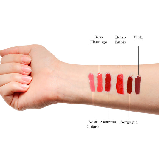 Lápiz labial líquido efecto laca