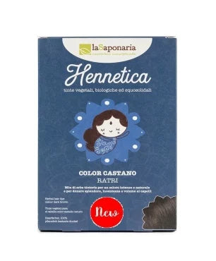 Tinta vegetale castano scuro - Ratri 100ml
