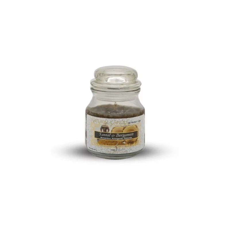 Candele Profumate santal e bergamote 90g