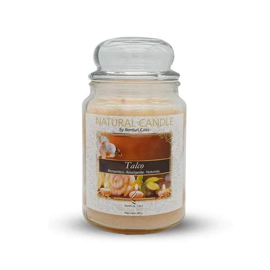 Candele Profumate talco 580g