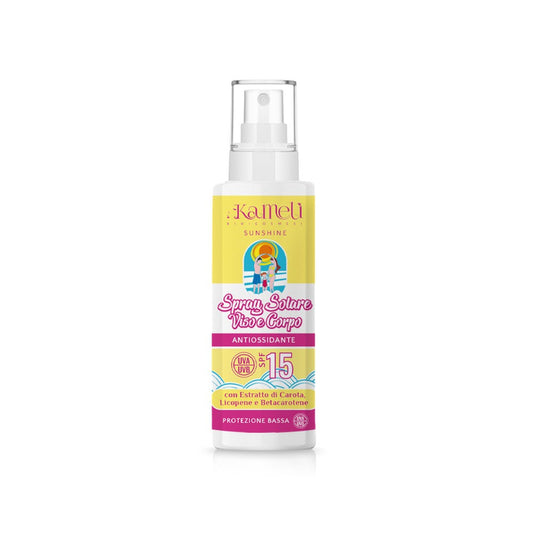 SUN SPRAY SPF 15 FACE&BODY ANTIOXIDANT NEW