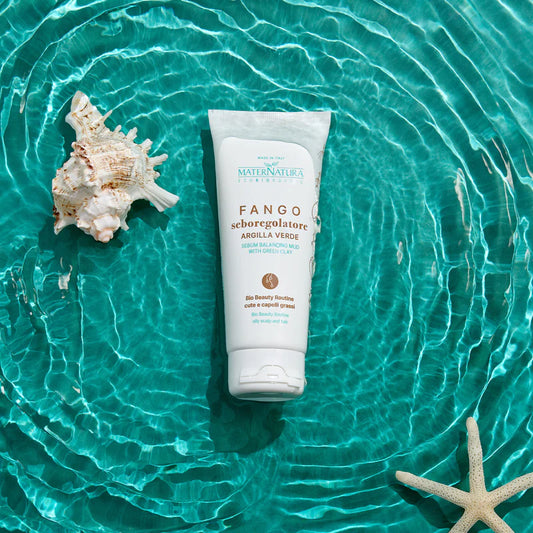 Sebum-regulating mud with green clay 100ml