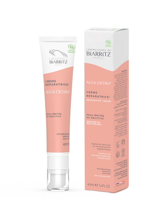 Crema reparadora facial y corporal con certificación orgánica - 40 ml