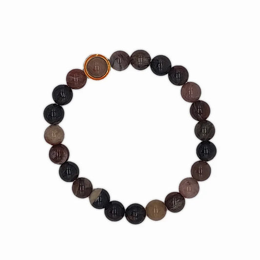 Pulsera del Zodíaco de Madera Fósil