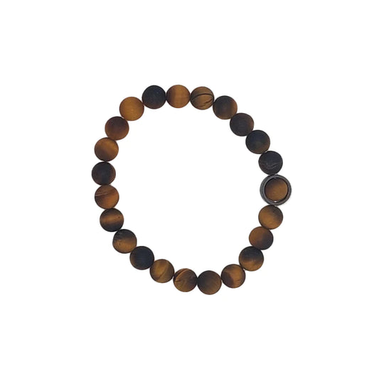 Pulsera de ojo de tigre 4 elementos