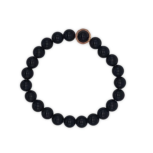 Pulsera de obsidiana del zodiaco