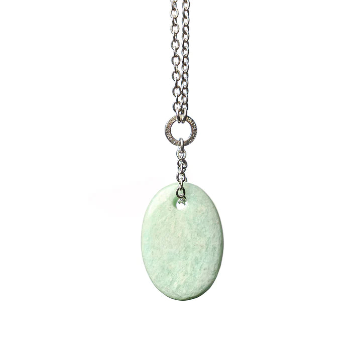 Mini collar de amazonita del zodiaco - Géminis