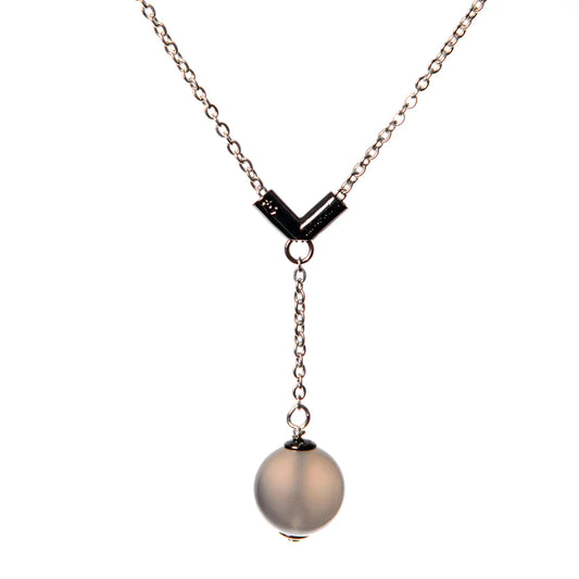 Goddess Gray Agate Pendant - The Practice