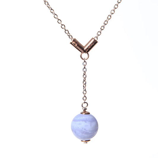 Colgante de Calcedonia de la Diosa - Bondad