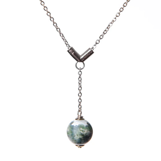 Colgante Diosa Jaspe Oceánico - Naturaleza