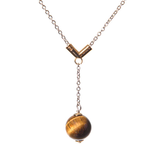 Colgante de ojo de tigre de la diosa - Tiempo